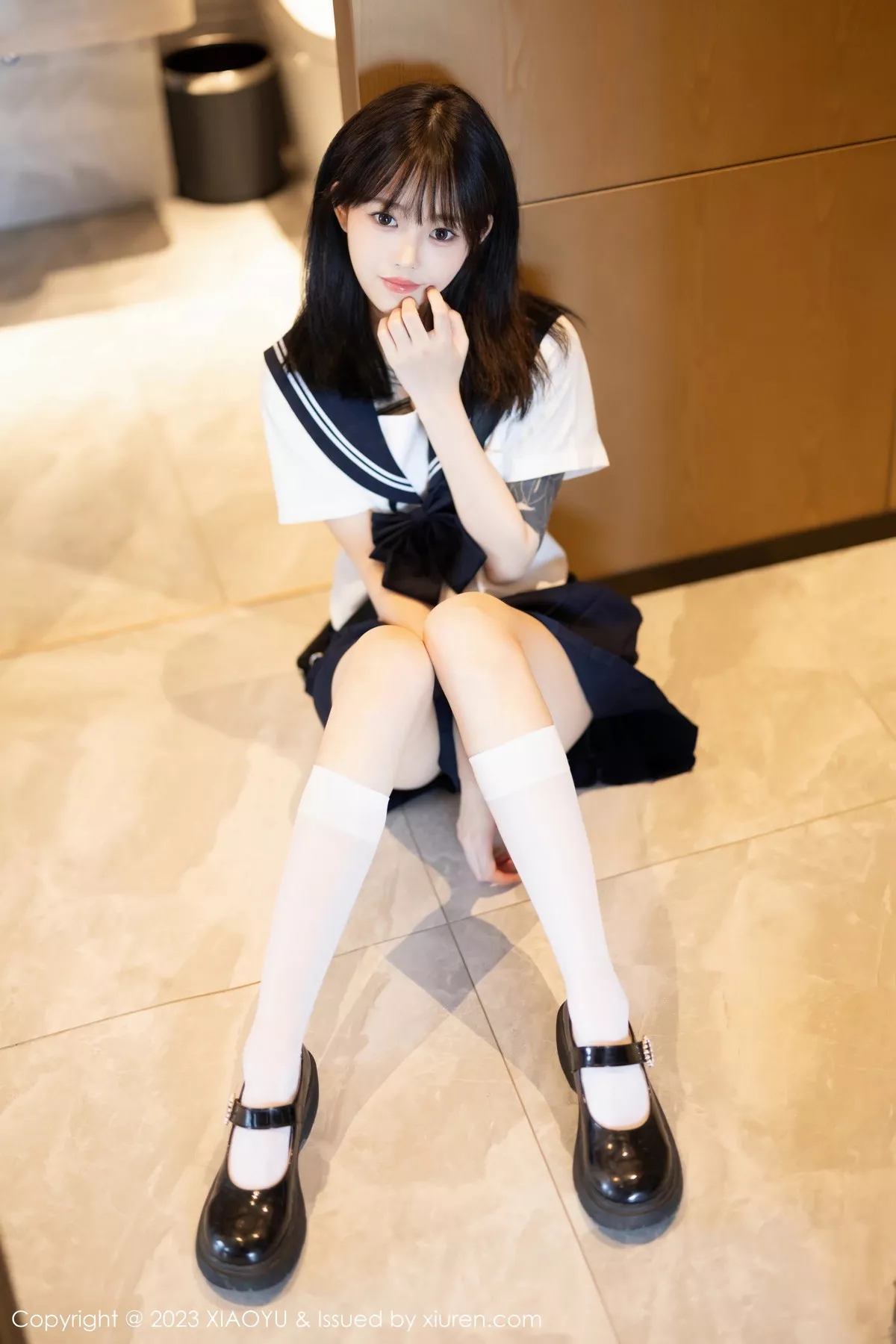 秀人集.com_[XiaoYu画语界]Vol.1087_模特奶瓶性感白色学妹服饰露白色情趣内衣秀曼妙身姿诱惑写真88P