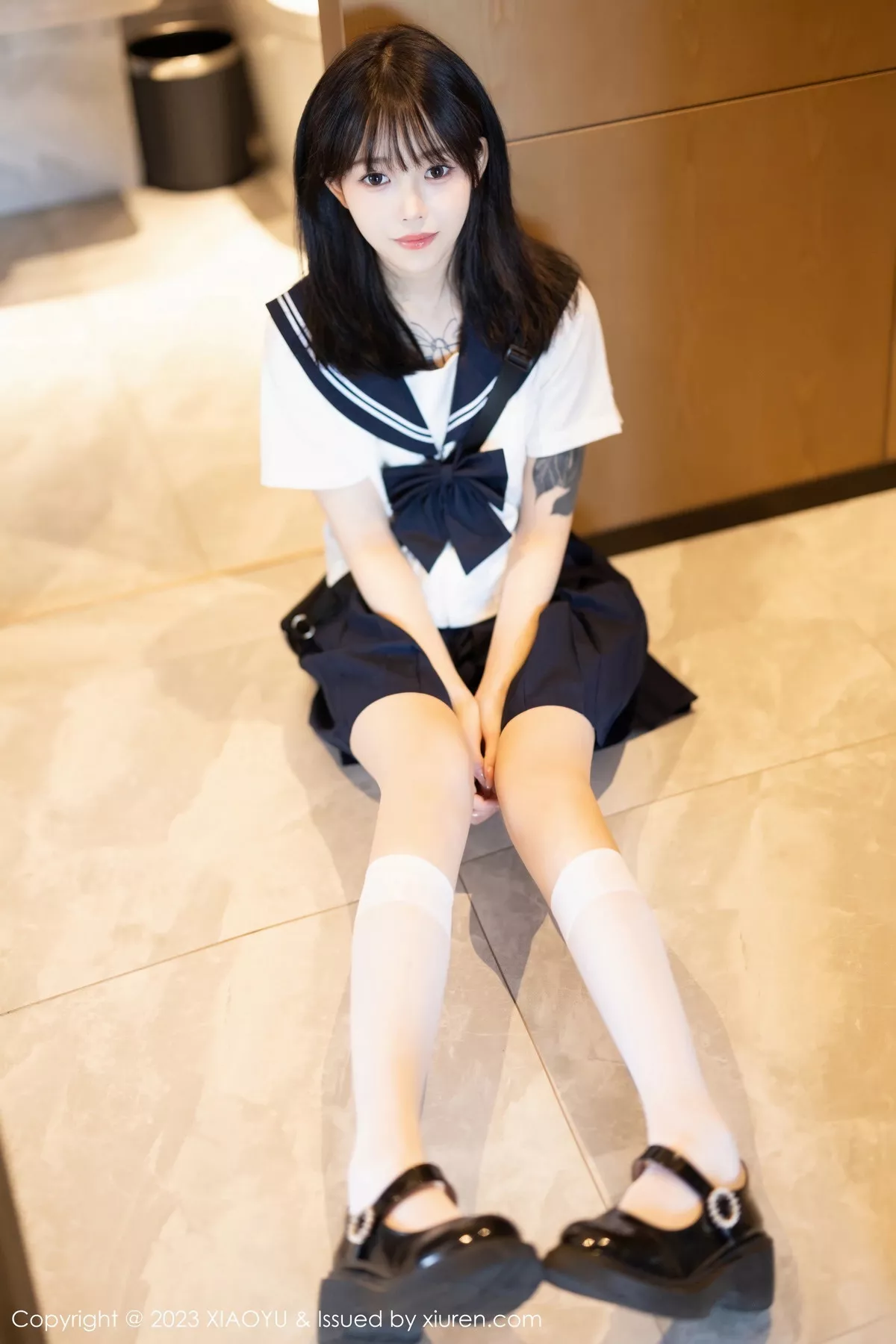 秀人集.com_[XiaoYu画语界]Vol.1087_模特奶瓶性感白色学妹服饰露白色情趣内衣秀曼妙身姿诱惑写真88P