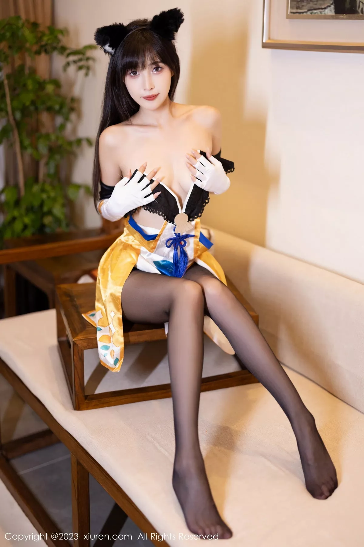 秀人集.com_[XiuRen秀人网]No.7231_模特林星阑性感连衣短裙+豹纹内衣配白丝袜秀曼妙身姿诱惑写真90P