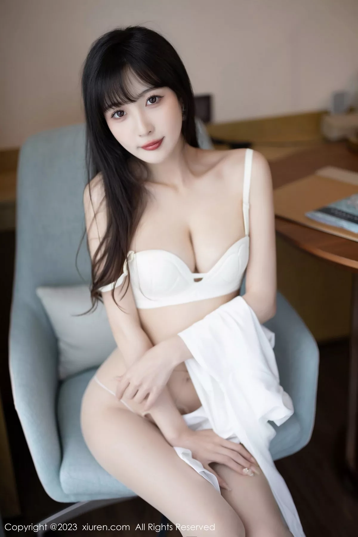 秀人集.com_[XiuRen秀人网]No.7147_模特林星阑半脱露性感白色内衣配原色丝袜秀曼妙身姿诱惑写真83P