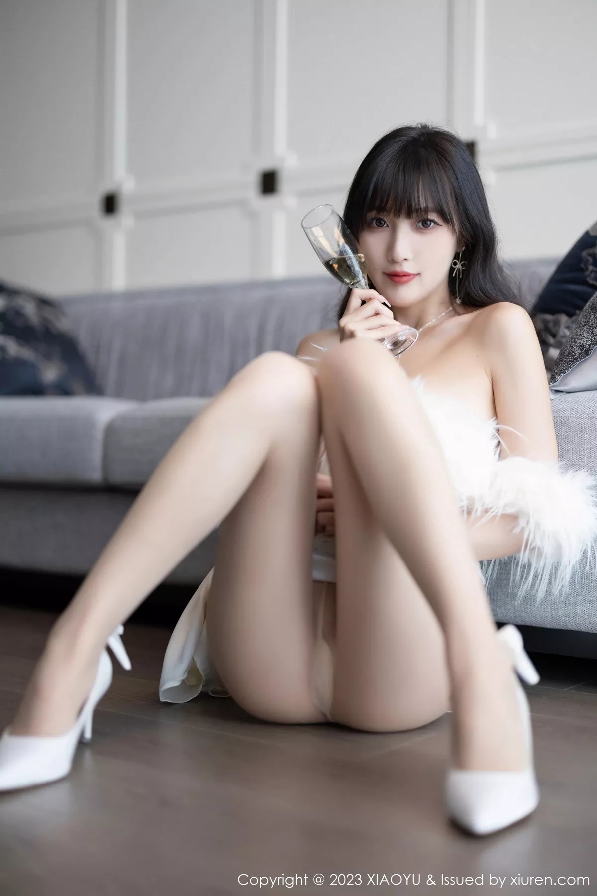 秀人集.com_[XiaoYu画语界]Vol.1120_模特林星阑白色蕾丝情趣内衣+露肩连衣裙秀曼妙身姿诱惑写真102P