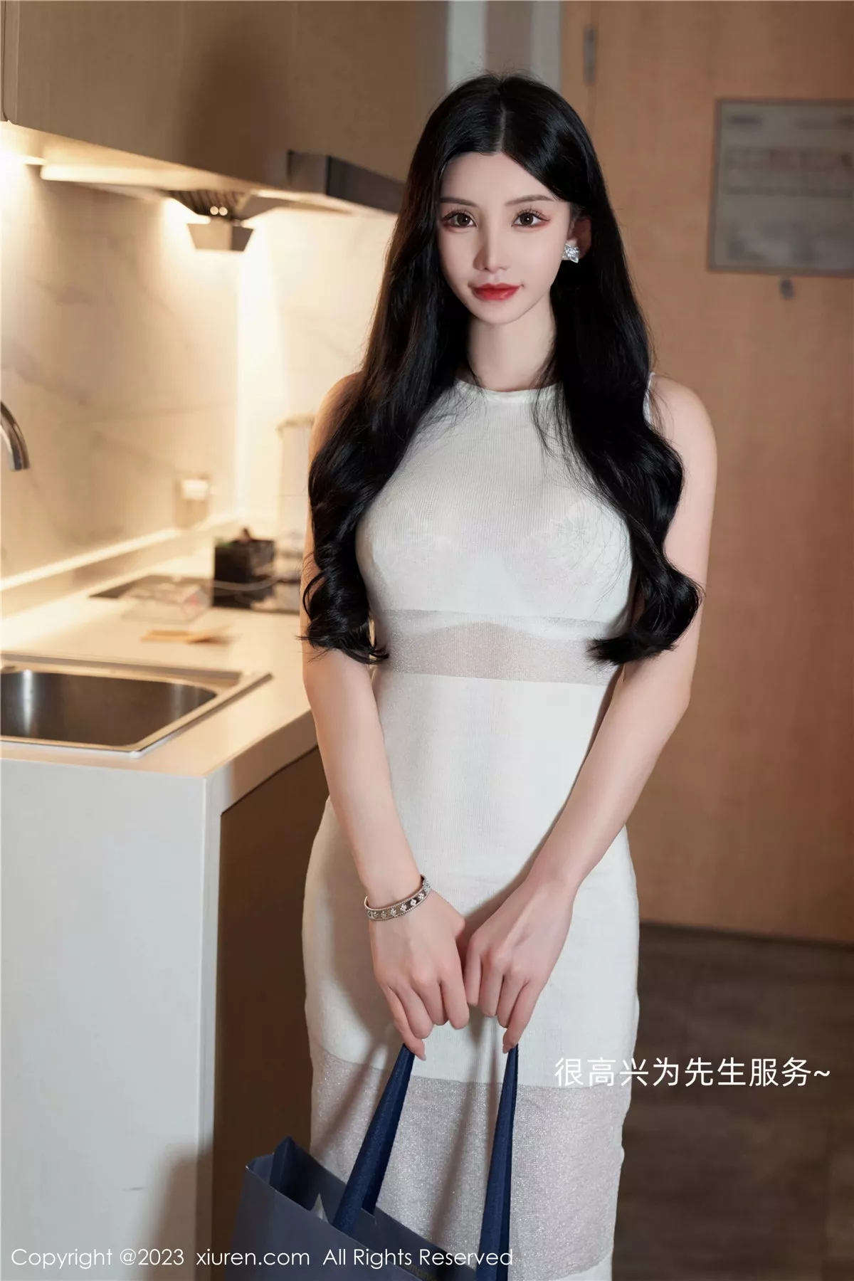 秀人集.com_[XiuRen秀人网]No.7510_女神周于希Sally黑色女仆装+白色蕾丝内衣秀完美身材诱惑写真84P