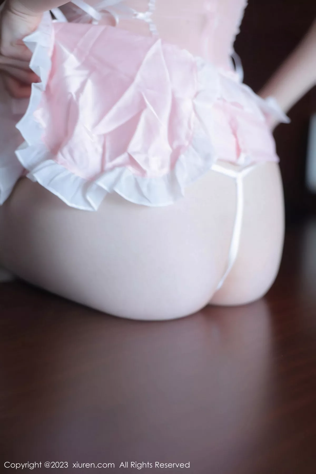 秀人集.com_[XiuRen秀人网]No.7602_模特林悠悠脱粉色女仆短裙露性感情趣内衣秀惹火身材诱惑写真80P