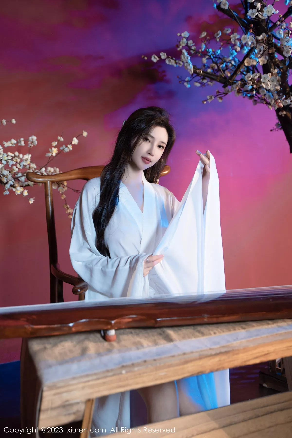秀人集.com_[XiuRen秀人网]No.7625_女神Carol周妍希性感白色汉服配超薄肉丝秀丰满身材诱惑写真104P