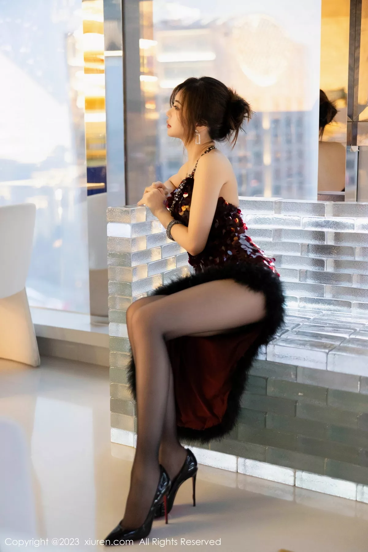 秀人集.com_[XiuRen秀人网]No.7679_女神绮里嘉ula性感红色长裙露薄透情趣黑丝连体衣极致诱惑写真98P