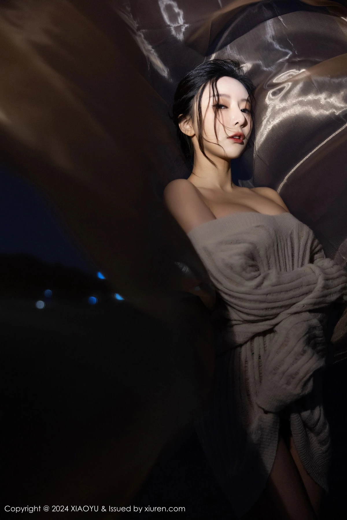 秀人集.com_[XiaoYu画语界]Vol.1200_女神王馨瑶yanni性感黑色情趣内衣配黑丝袜秀完美身材诱惑写真90P