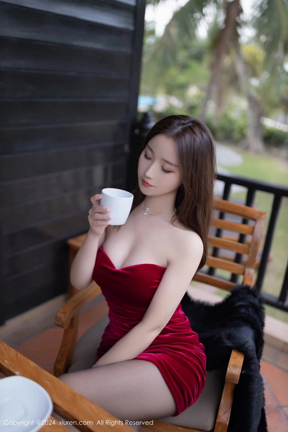 秀人集.com_[XiuRen秀人网]No.8077_模特杏子Yada性感红色连衣短裙露黑色内衣秀曼妙身姿诱惑写真82P