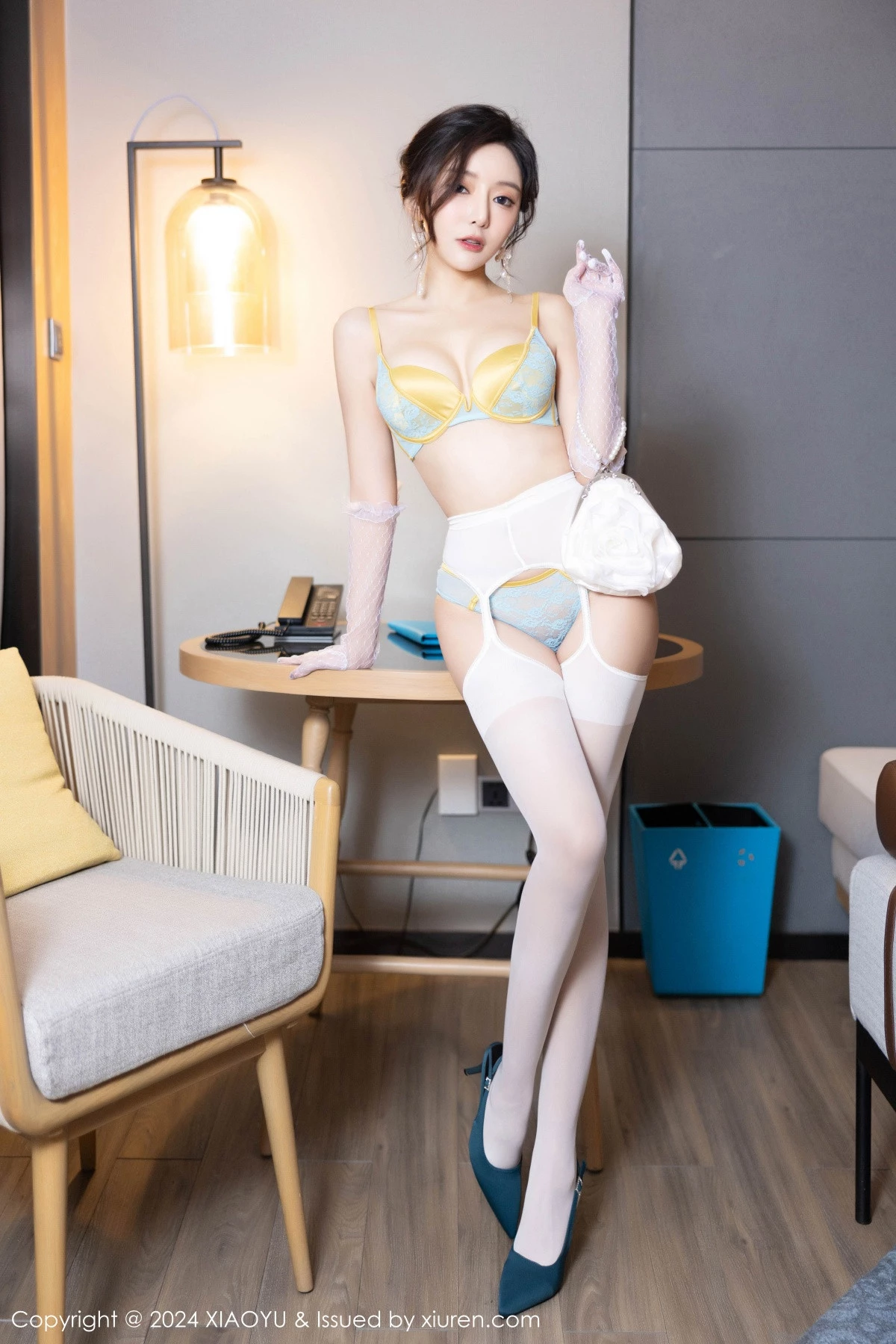 秀人集.com_[XiaoYu画语界]Vol.1191_女神王馨瑶yanni性感图案连衣裙露黄蓝内衣秀曼妙身姿诱惑写真81P