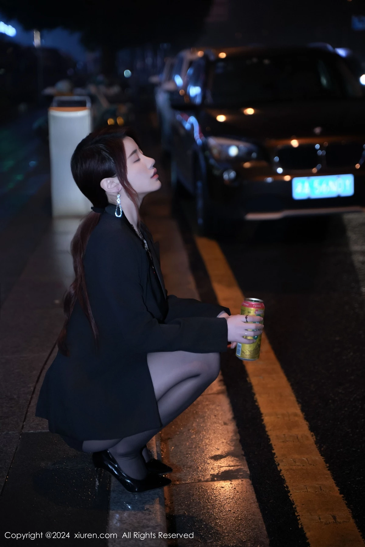秀人集.com_[XiuRen秀人网]No.8199_模特美七Mia性感黑色内衣服饰配超薄黑丝秀丰腴身材惹火诱惑写真69P