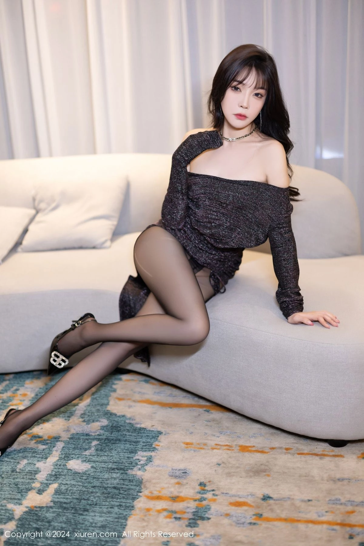 秀人集.com_[XiuRen秀人网]No.8200_女神徐莉芝Booty黑色连衣长裙+紫色情趣服饰秀曼妙身姿诱惑写真88P