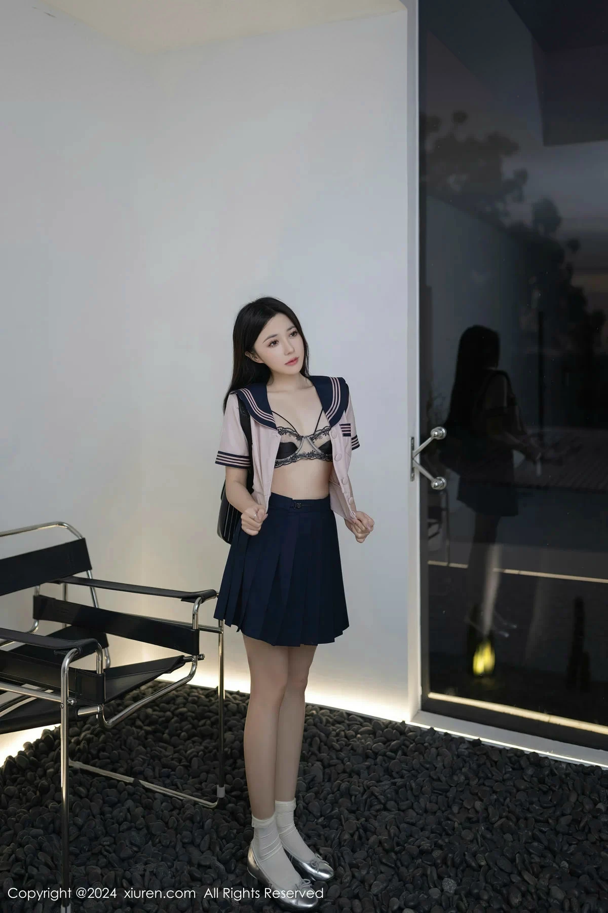 秀人集.com_[XiuRen秀人网]No.8244_模特鱼子酱Fish性感JK制服配情趣内衣秀曼妙身姿迷人诱惑写真80P