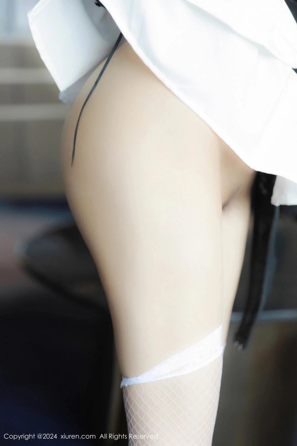 秀人集.com_[XiuRen秀人网]No.8282_模特媃柔rourou性感情趣女仆装配白色网袜秀柔美身段诱惑写真81P