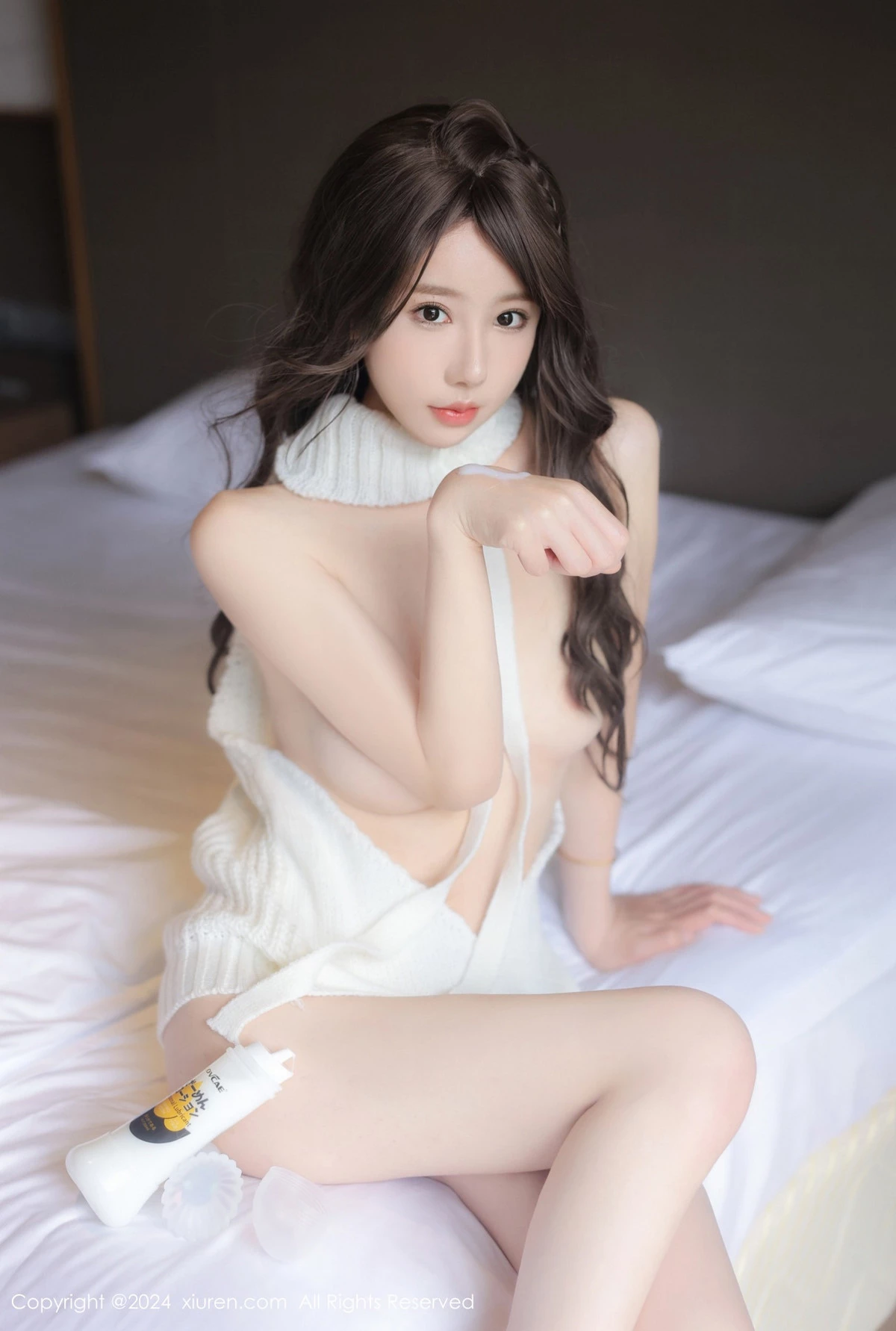 秀人集.com_[XiuRen秀人网]No.8459_模特桃妖夭私房性感白色针织毛衣半脱秀曼妙身姿惹火诱惑写真87P