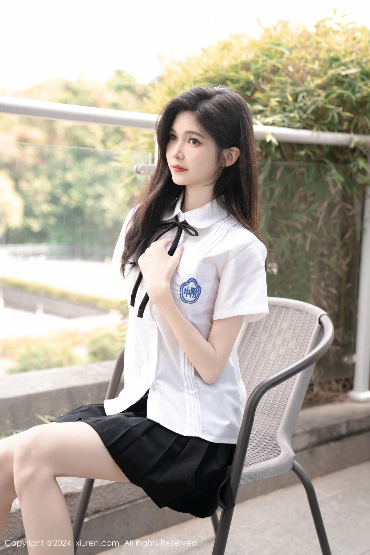 秀人集.com_[XiuRen秀人网]No.8671_模特程程程性感学生制服半脱露粉色内衣秀苗条身材迷人诱惑写真90P
