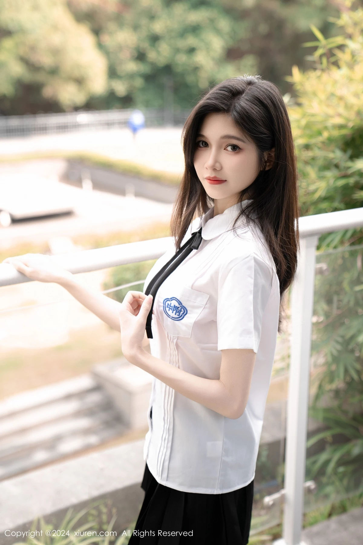 秀人集.com_[XiuRen秀人网]No.8671_模特程程程性感学生制服半脱露粉色内衣秀苗条身材迷人诱惑写真90P