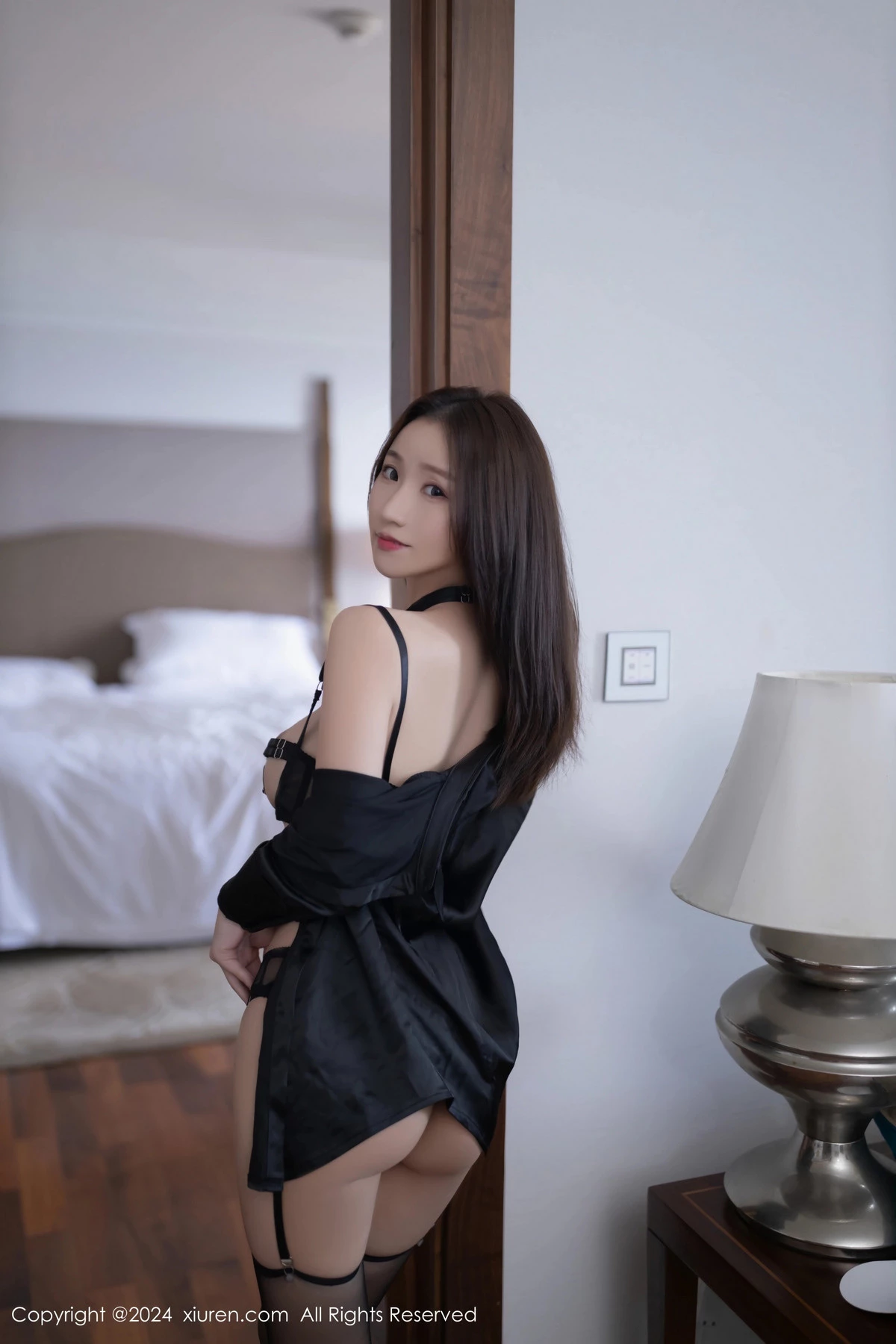 秀人集.com_[XiuRen秀人网]No.8688_模特杏子Yada性感黑色衬衫露黑色情趣内衣秀曼妙身姿诱惑写真79P