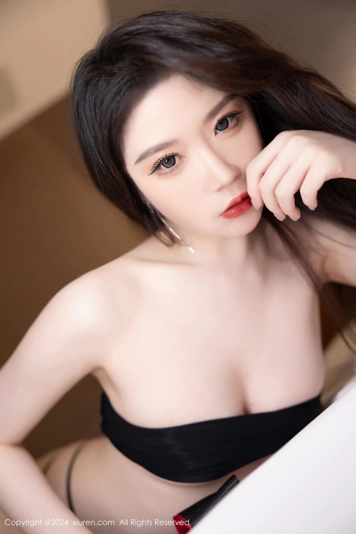 秀人集.com_[XiuRen秀人网]No.8767_模特梦心玥性感灰色瑜伽裤+黑色情趣内衣秀高挑曼妙身姿迷人写真86P