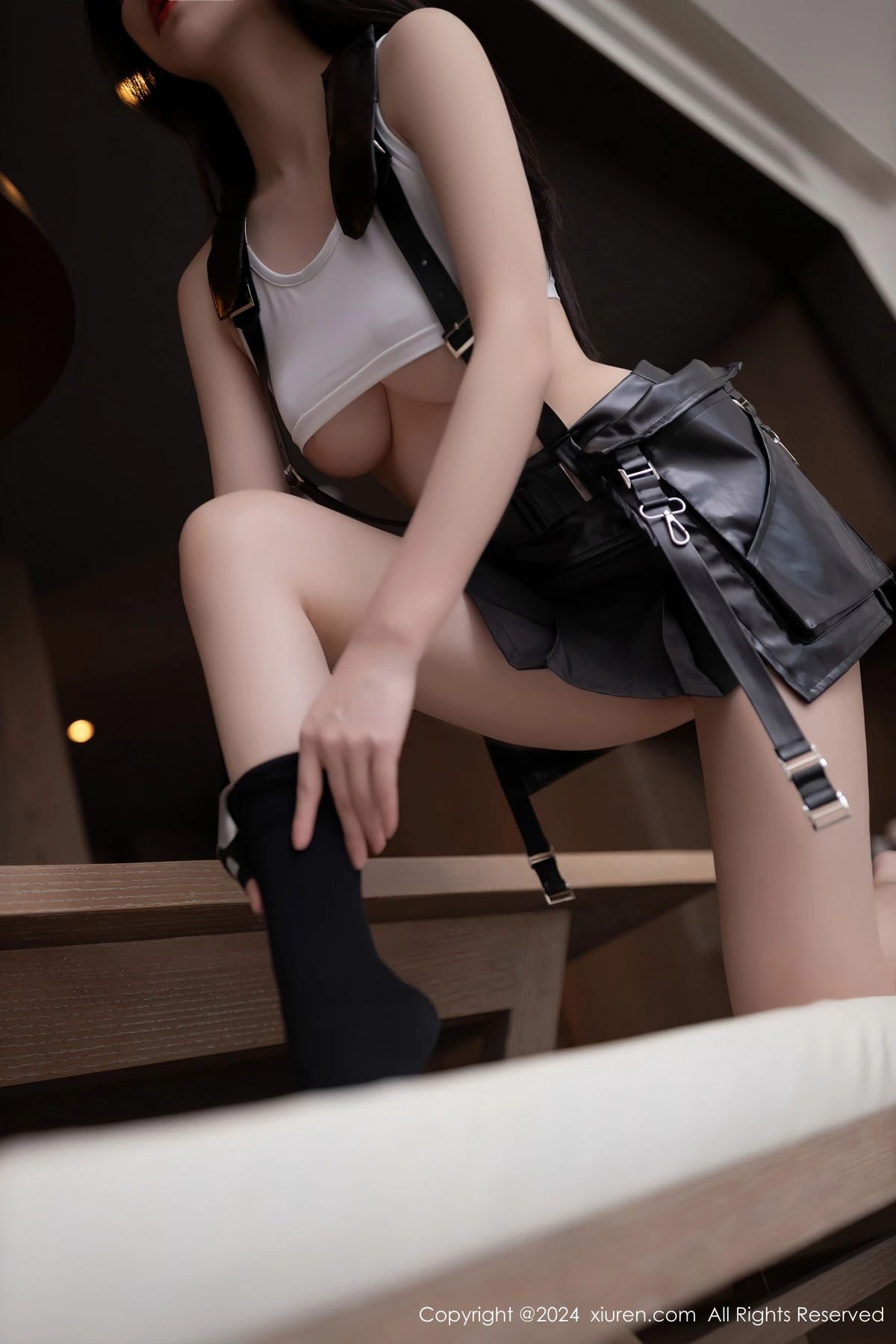 秀人集.com_[XiuRen秀人网]No.8829_模特安然anran性感CosPlay蒂法服饰配黑丝袜秀柔美身姿诱惑写真80P