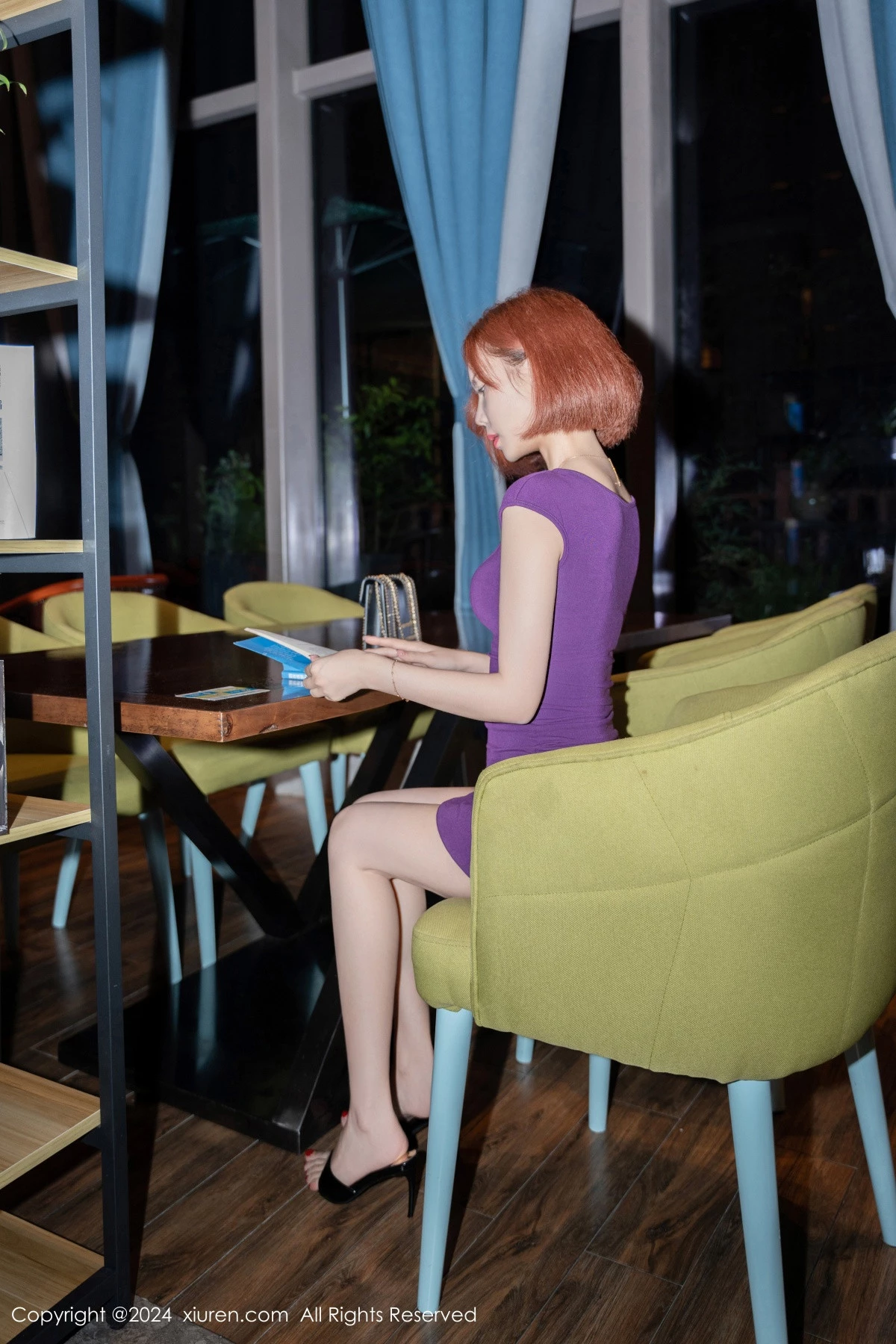 秀人集.com_[XiuRen秀人网]No.8978_模特白芷yy性感紫色连衣短裙露紫红色内衣秀曼妙身姿诱惑写真85P