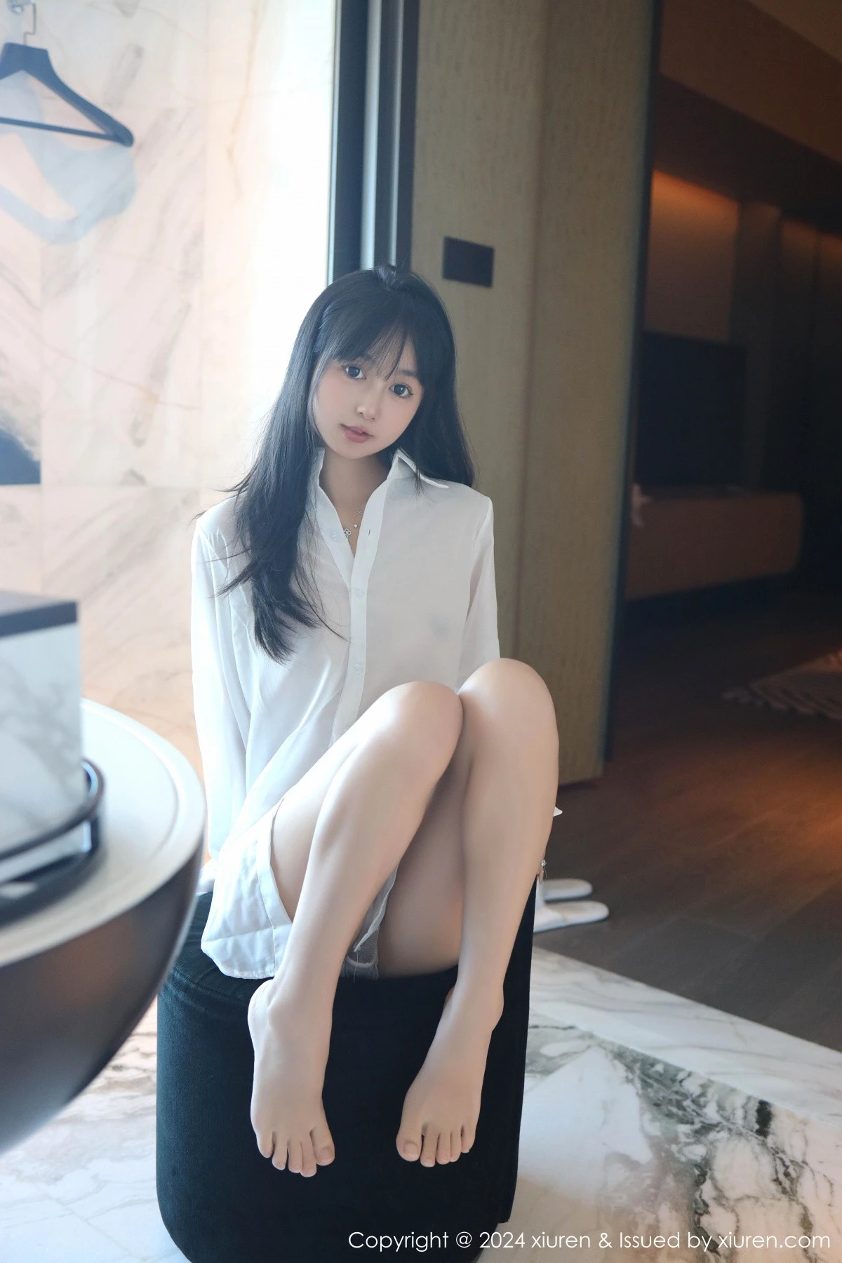 秀人集.com_[XiuRen秀人网]No.9251_新人模特林好好私房浴室性感白色衬衣半脱秀曼妙身姿诱惑写真67P