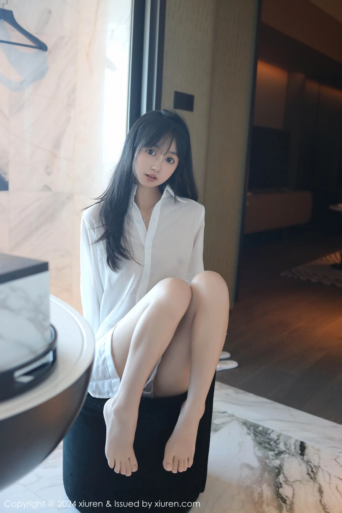秀人集.com_[XiuRen秀人网]No.9251_新人模特林好好私房浴室性感白色衬衣半脱秀曼妙身姿诱惑写真67P