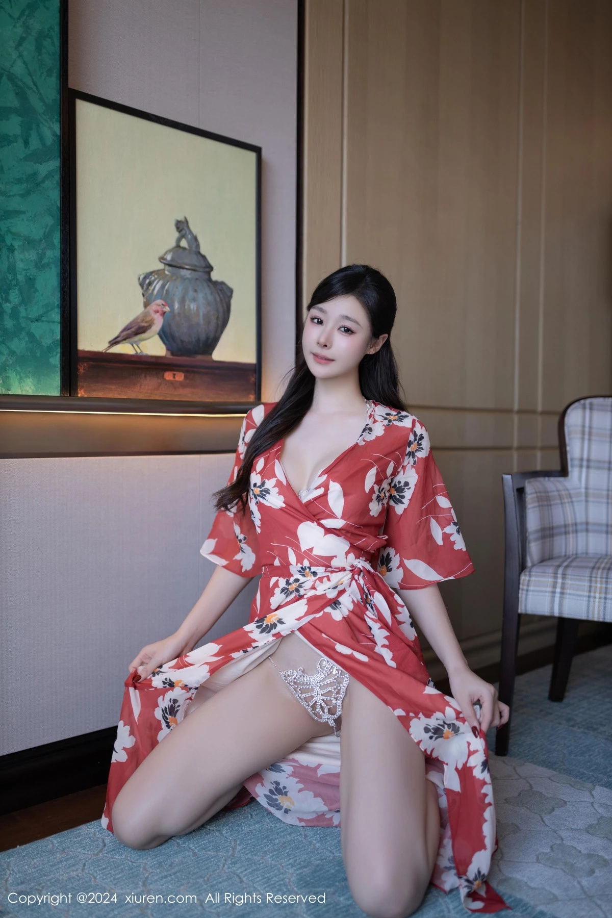 秀人集.com_[XiuRen秀人网]No.9270_模特小逗逗性感花朵连衣裙露白色情趣内衣秀曼妙身姿诱惑写真80P