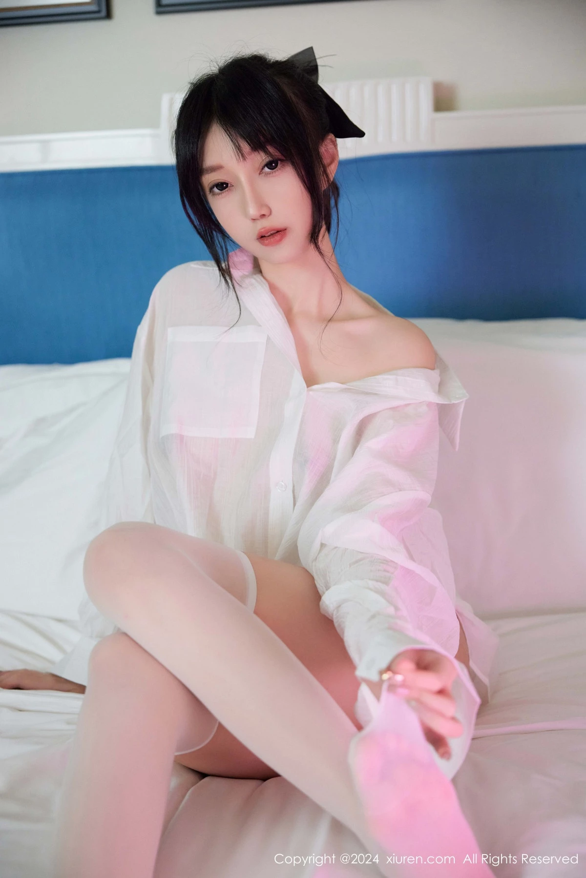 秀人集.com_[XiuRen秀人网]No.9274_模特玥儿玥er浴室性感白色衬衫配白色丝袜秀曼妙身姿诱惑写真75P