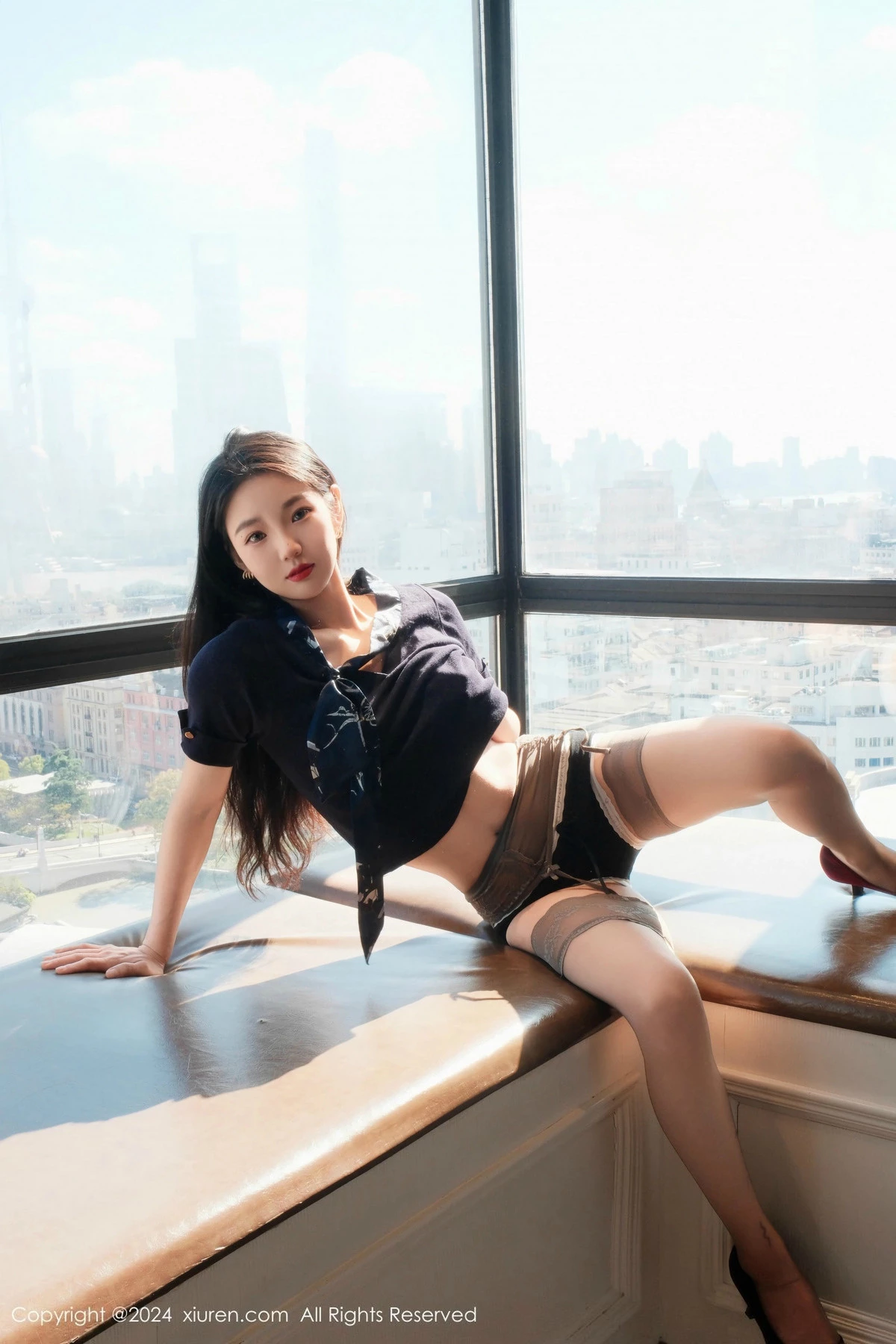 秀人集.com_[XiuRen秀人网]No.9580_模特希恬儿性感红色情趣护士服配白丝袜秀曼妙身姿撩人诱惑写真66P