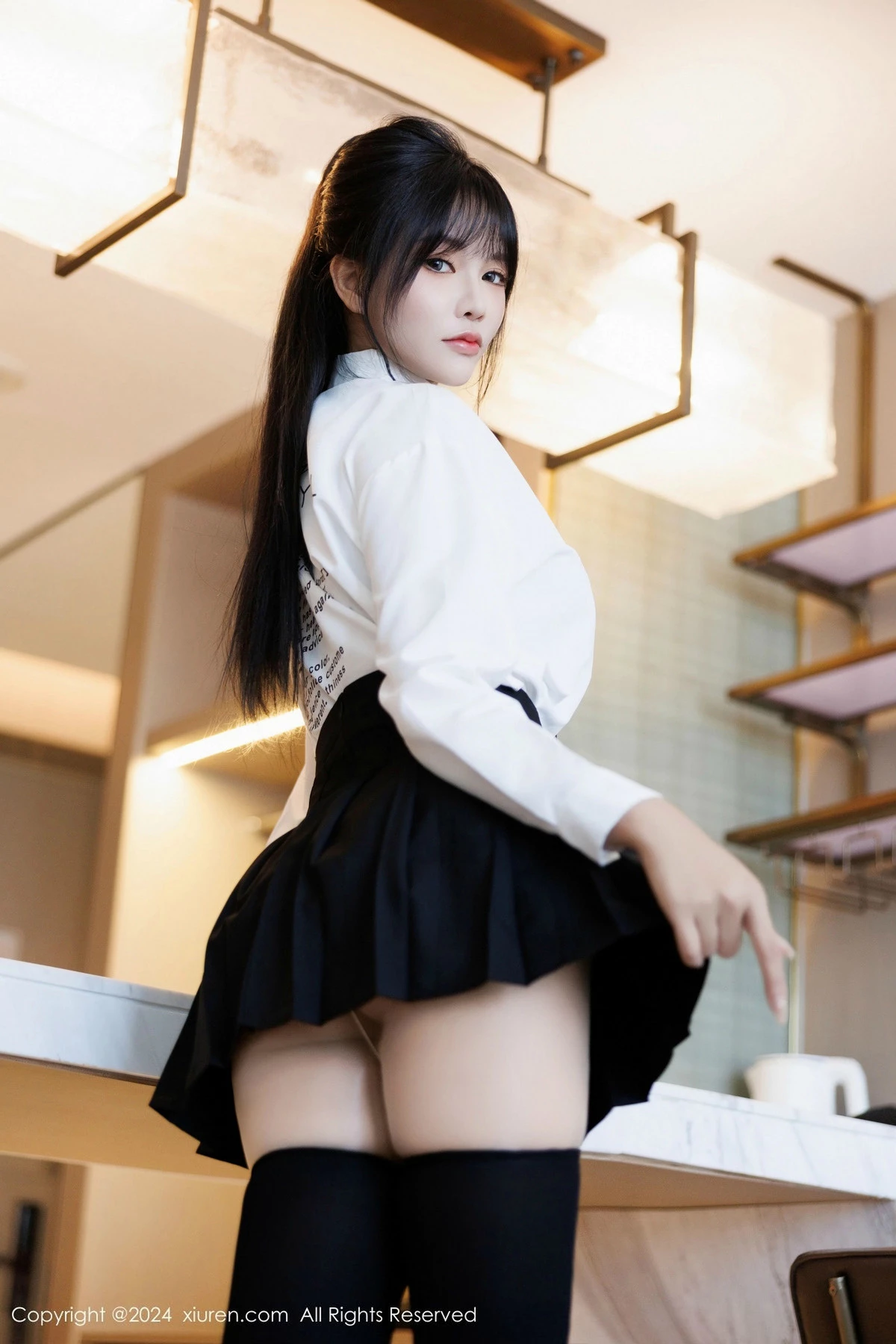 秀人集.com_[XiuRen秀人网]No.9505_模特娜比私房性感黑色蕾丝内衣配超薄肉丝秀凹凸身材诱惑写真88P