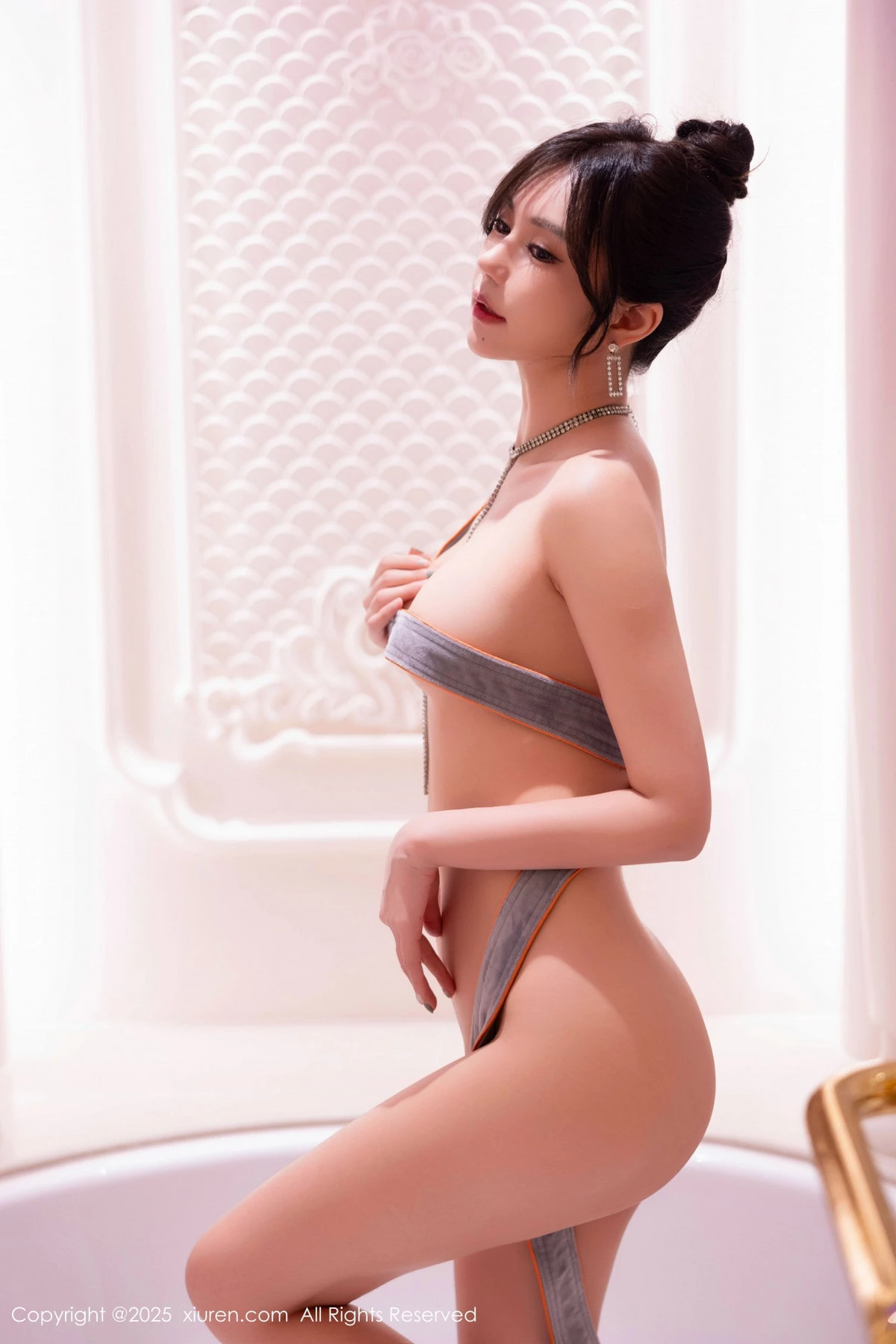 秀人集.com_[XiuRen秀人网]No.9739_女神绮里嘉ula性感黑色情趣服饰配超薄肉丝秀曼妙身姿诱惑写真89P