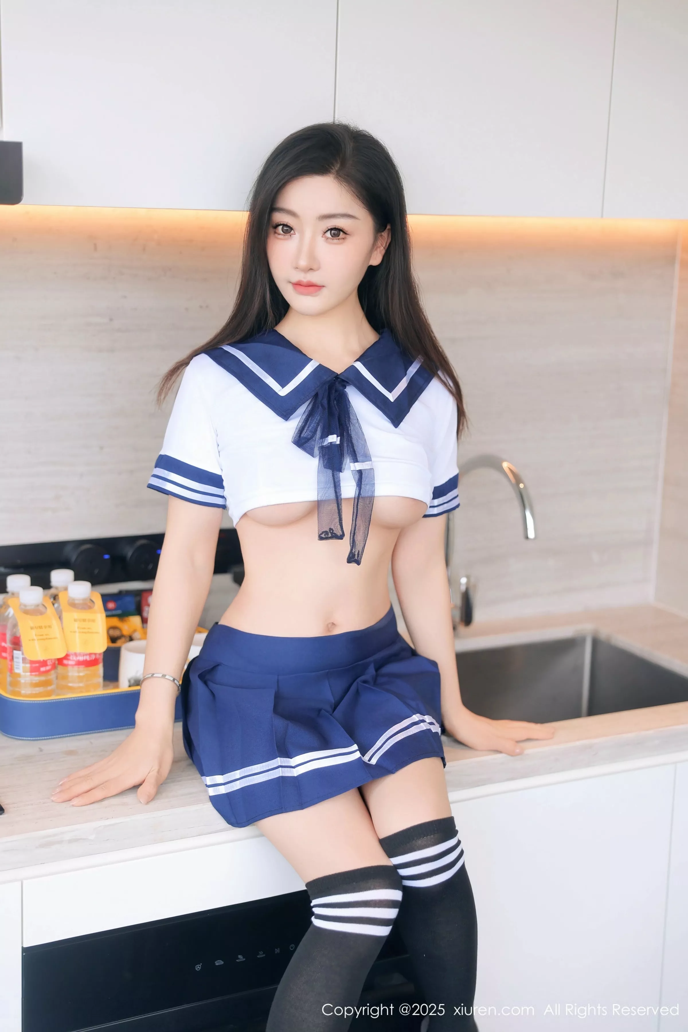秀人集.com_[XiuRen秀人网]No.10298_模特Annie_baby性感JK制服露白色内衣秀凹凸身材撩人诱惑写真60P