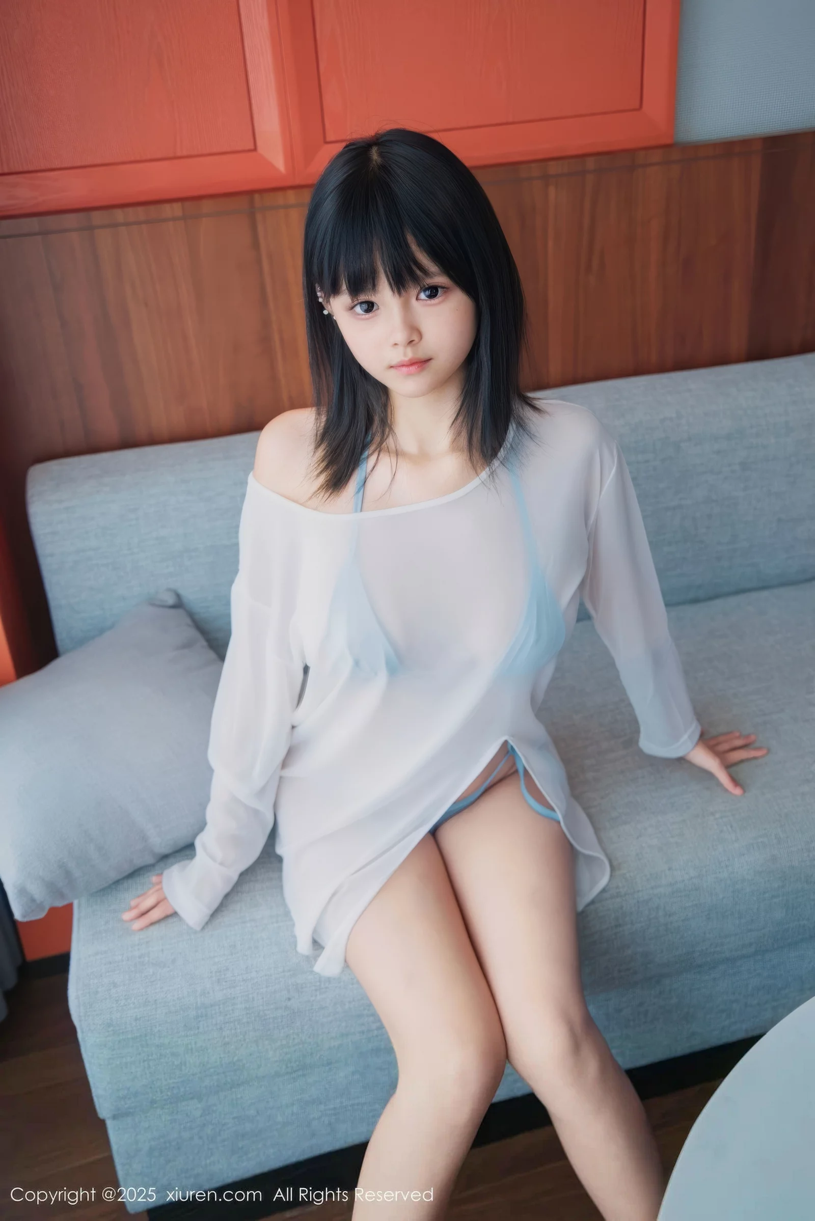 秀人集.com_[XiuRen秀人网]No.10651_新人模特小泠性感薄纱服饰露蓝色比基尼秀完美身材诱惑写真80P