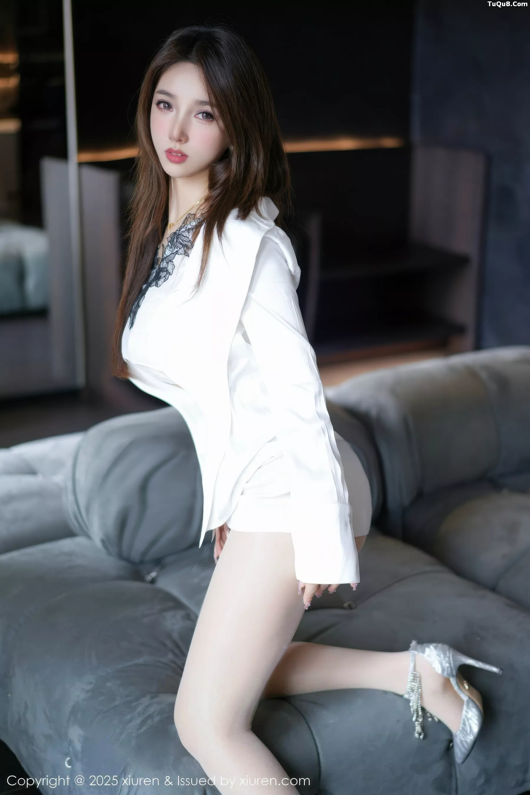 秀人集.com_[XiuRen秀人网]No.10872_模特桃桃·夭夭twins白色蕾丝内衣配超薄肉丝秀曼妙身姿诱惑写真60P