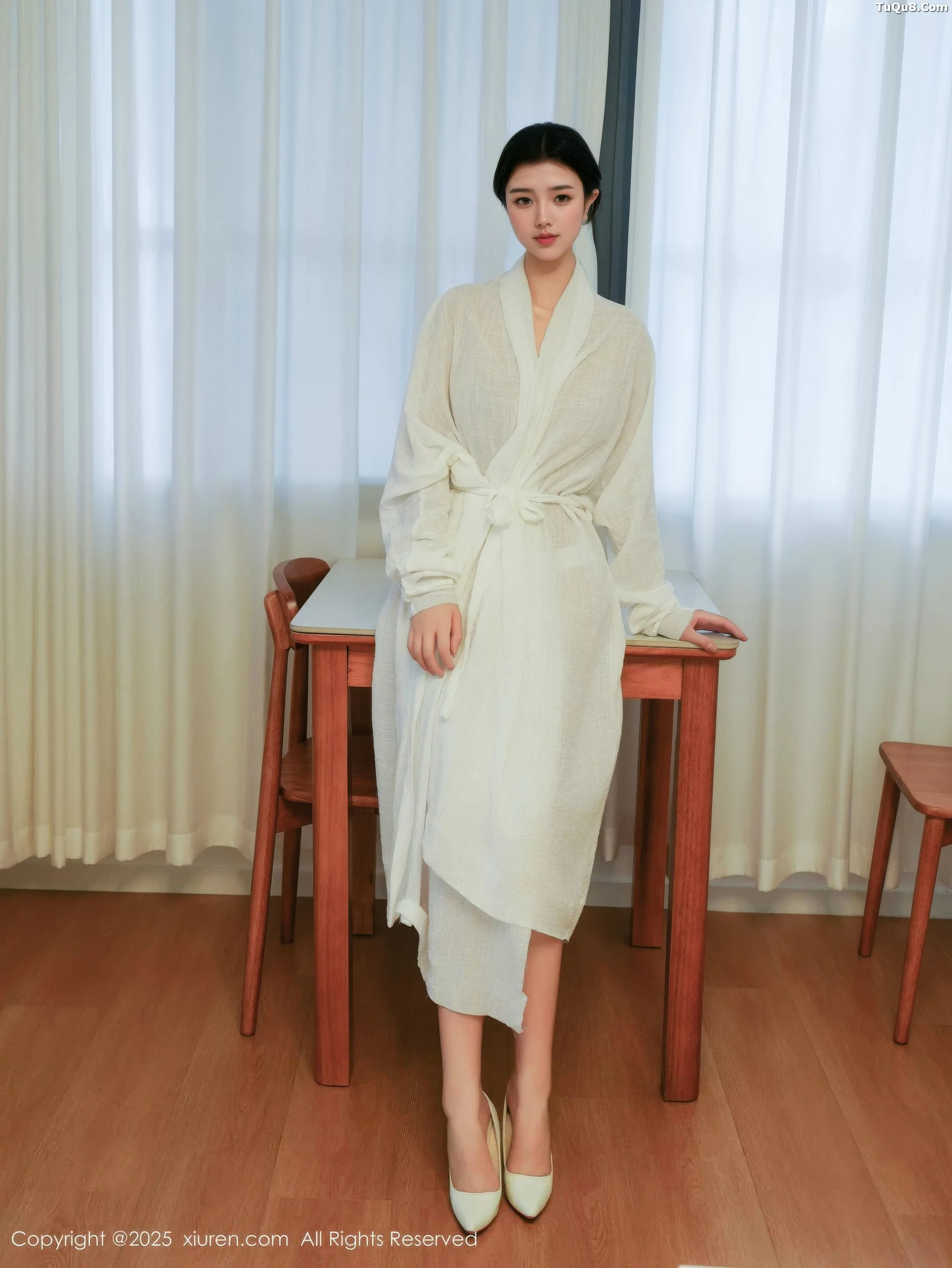 秀人集.com_[XiuRen秀人网]No.10920_模特林悦溪儿性感白色长浴袍配白色高跟秀修长美腿撩人诱惑写真53P