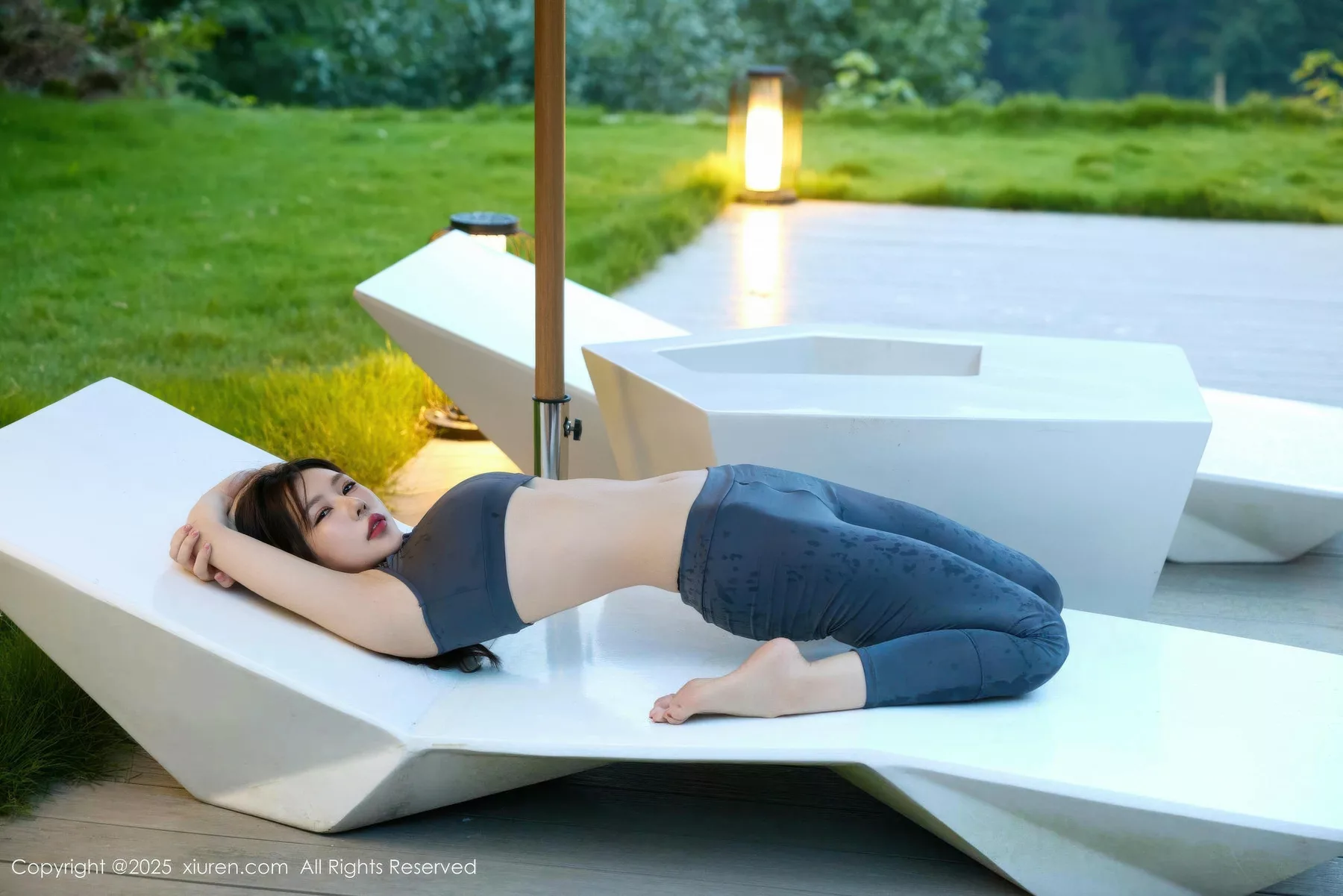 秀人集.com_[XiuRen秀人网]No.10902_模特尹甜甜sunny性感灰色瑜伽服露黑色内衣秀完美身材诱惑写真60P