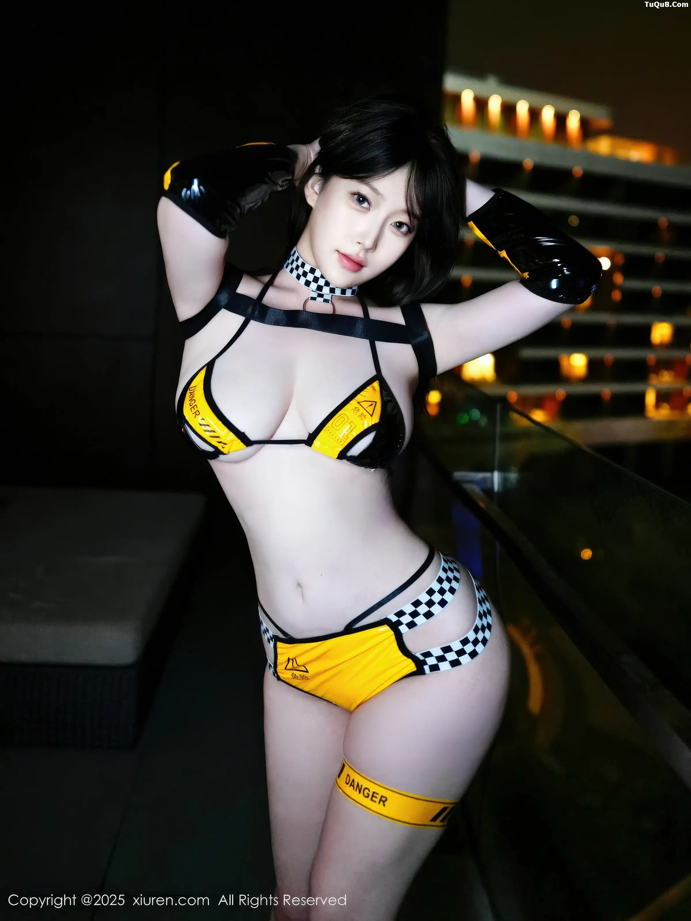 秀人集.com_[XiuRen秀人网]No.11056_模特李沁恩lrene户外性感黄色赛车制服秀丰腴身材迷人诱惑写真79P