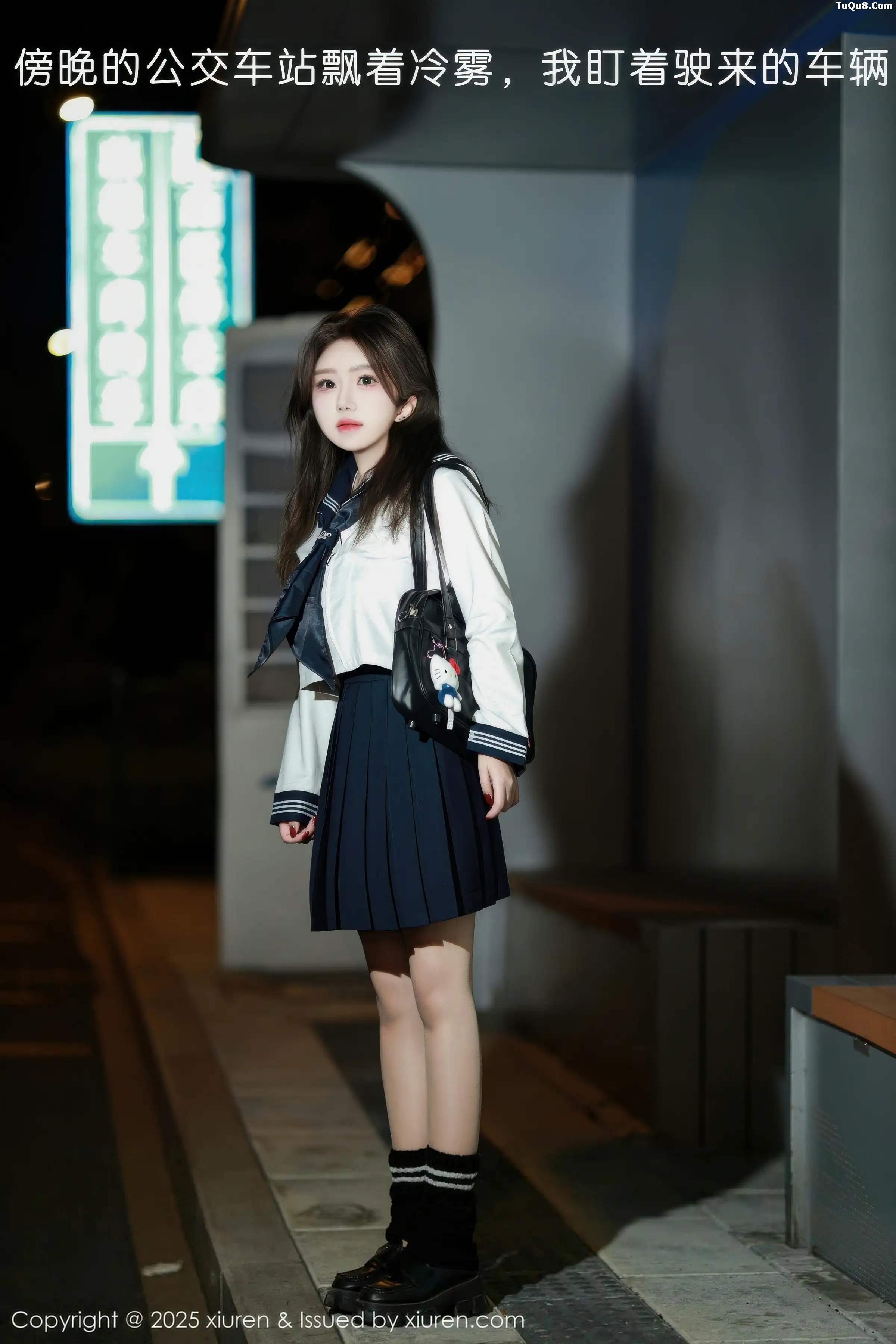 秀人集.com_[XiuRen秀人网]No.11071_模特小薯条nienie性感白T配黑色短裙露超薄黑丝秀美腿诱惑写真58P