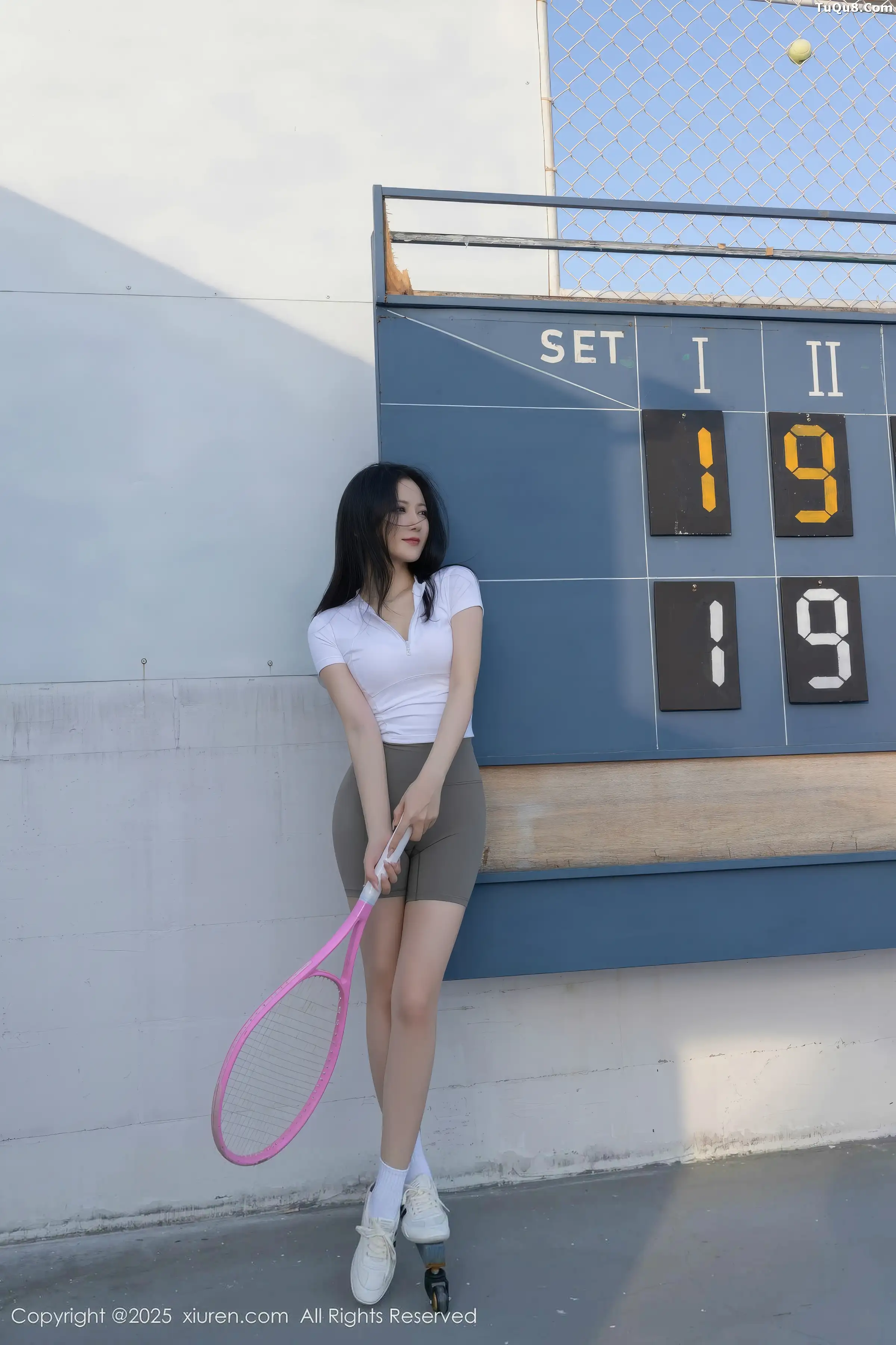 秀人集.com_[XiuRen秀人网]No.11106_模特鱼子酱Fish网球场景性感紧身运动服饰秀完美身材诱惑写真78P