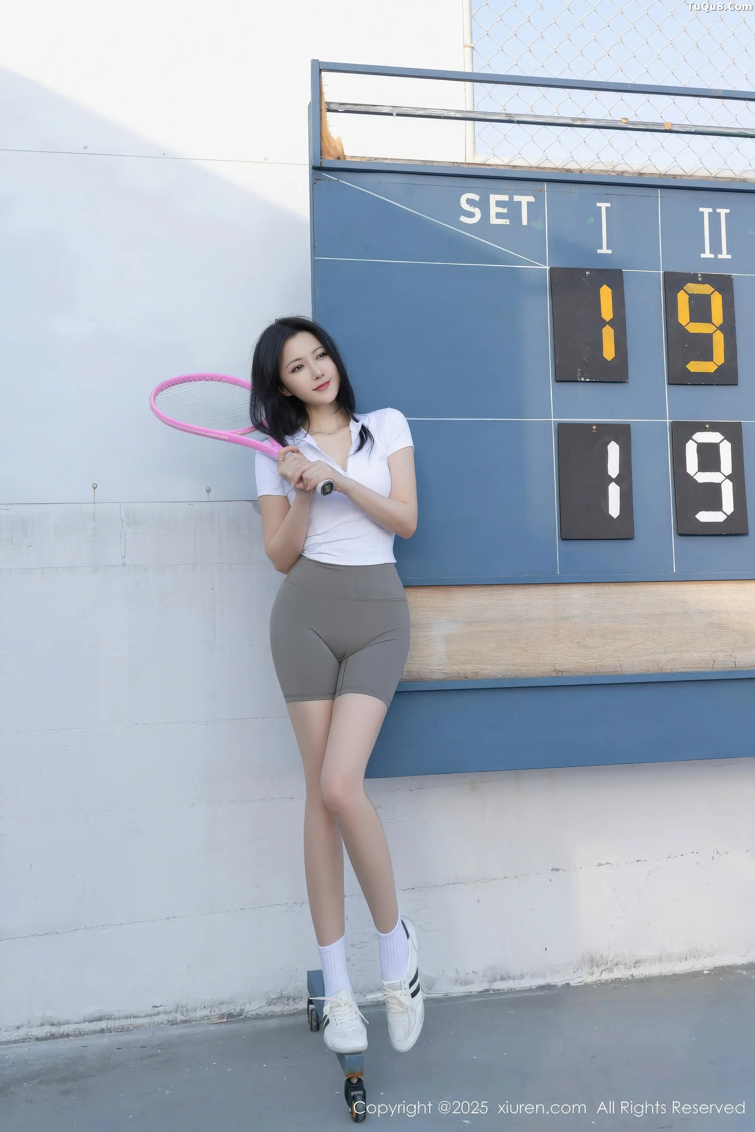 秀人集.com_[XiuRen秀人网]No.11106_模特鱼子酱Fish网球场景性感紧身运动服饰秀完美身材诱惑写真78P